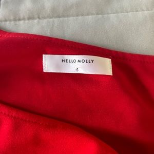 Red Hello Molly “Not Like Other Girls” dress